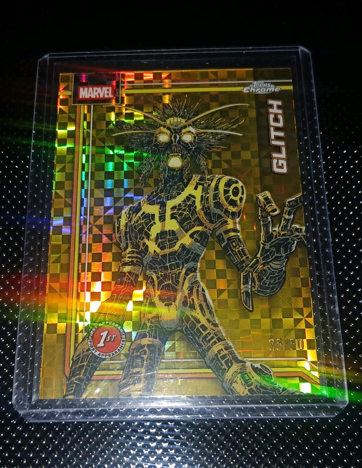2026 Topps Chrome Marvel Glitch #119 1st Appearance Numbered 25/50 X-Fractor 