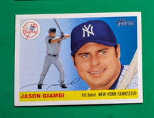 2004 Topps Heritage Batting Stance SP Jason Giambi #10
