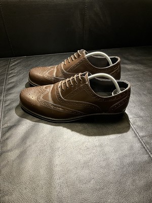 Купить clifford james shoes all leather black tan wingtip 