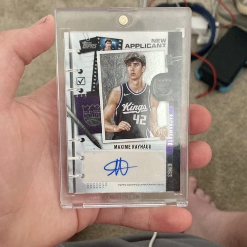 New Listing2025-26 Topps Maxime Raynaud New Applicants Autograph Rookie Kings #NA-MR