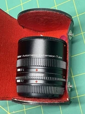 VIVITAR OLYMPUS OM AUTOMATIC EXTENSION TUBE W/ CASE AT-21 12MM 36MM, No 20mm