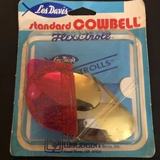 Les Davis #5 Cowbell Flex-I-Troll 50/50 Brass Nickel Lake Trolling Flasher
