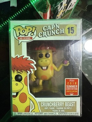 Funko Pop! Ad Icons Crunchberry Beast #15 Cap n Crunch 2018 Summer Convention