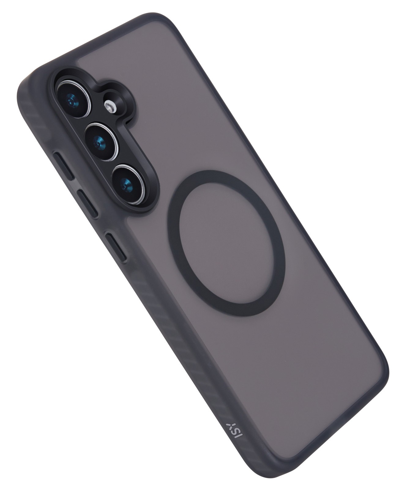 ISY ISC-2509, Задняя крышка, Samsung, Galaxy S25+, Дымчатый, черный