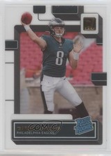 2022 Panini Clearly Donruss Rated Rookie Gold Carson Strong #61 6k8