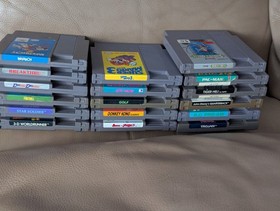 NES 17 WORKING Game Lot Paperboy Donkey Kong Super Mario Bros 3 Castlevania 