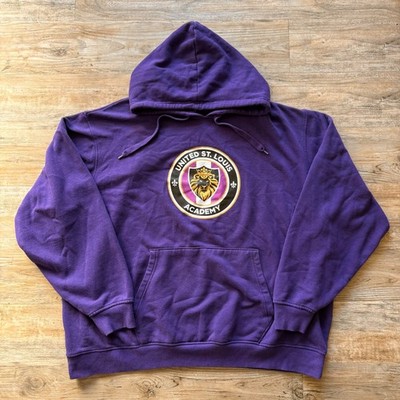 St. Louis Academy Missouri Hoodie  Graphic Pullover Sweatshirt Hoodie 3XL Purple
