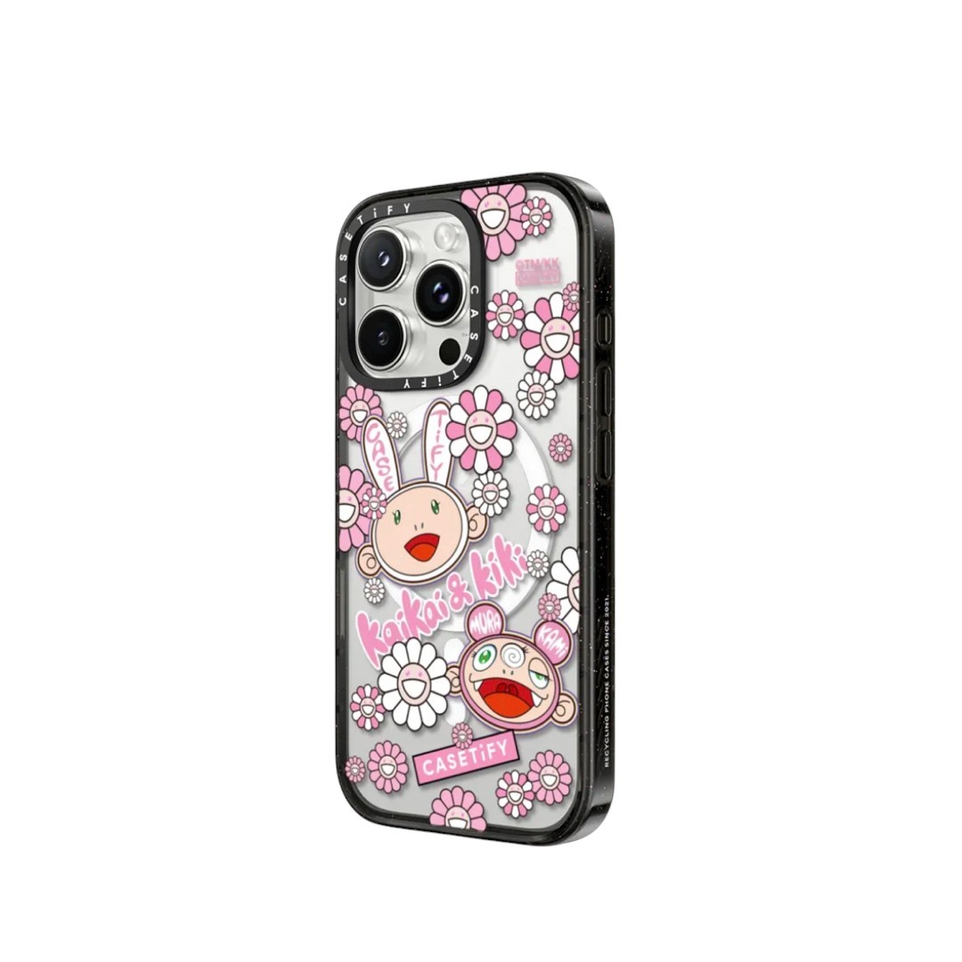 iPhoneアクセサリー CASETiFY x MURAKAMI iPhone 16pro Takashi Murakami x CASETiFY Kaikai And Kiki iPhone 16 Pro