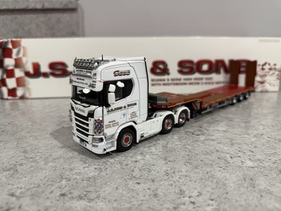 IMC - Scania S mit Nooteboom Tieflader - J.S.Reid - 31-0340 - 1:50 - neuwertig/neu
