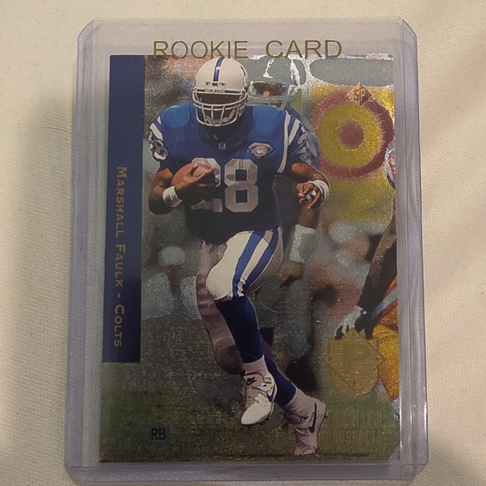 Upper Deck 1994 SP Premier Prospects Marshall Faulk Rookie #3 Indianapolis Colts