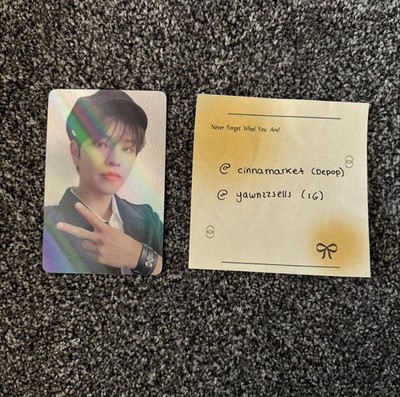 Official SKZ Stray Kids Seungmin Maxident WITHMUU POB photocard