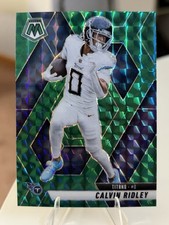 2025 Panini Mosaic - Calvin Ridley #216 Green Mosaic Prizm