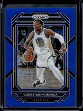 2022-23 Panini Prizm Jonathan Kuminga Prizm Blue #/199 Warriors