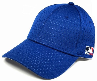 Outdoor Cap Royal Blue Blank MLB Baseball Hat ProFlex Adult Stretch Fit S/M