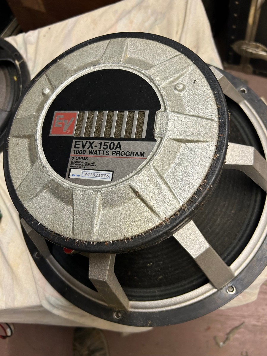 期間値下げ☆Electro-Voice　EVX-150A 激レア　2発セット 期間値下げ☆Electro-Voice EVX-150A 激レア 2発セット ZX4
