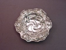 VERY FANCY STERLING NUT CUP(S) - KERR