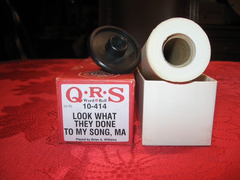 Look What They Done To My Song, Ma-QRS Player Piano Roll #10-414: Hear It Play!