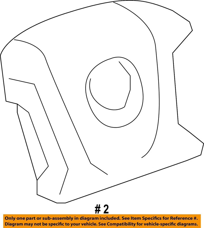 Used Steering Wheel Air Bag fits: 2006 Buick Lucerne driver wheel Grade A - Изображение 4 из 4