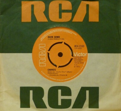 David Bowie Changes 7'' UK 1972 RCA Victor NM