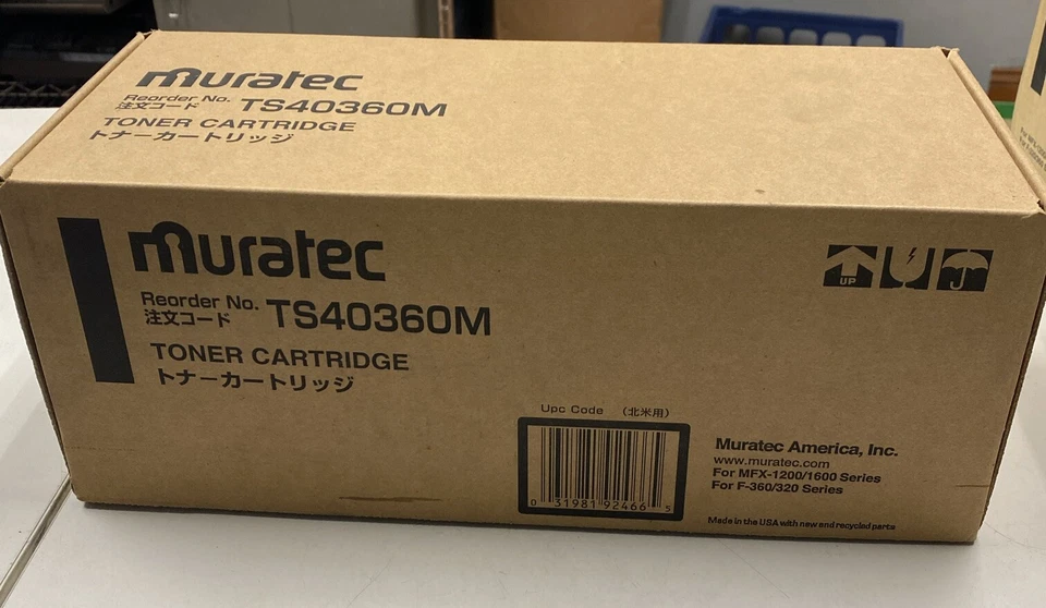 Cartucho de tóner MuratecTS40360M nuevo, tóner MFX-1200/1600. Foto 2 de 3