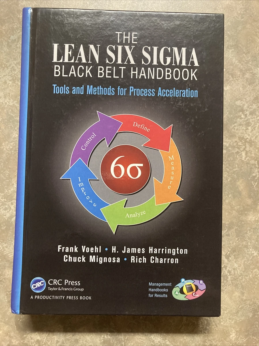 The certified six sigma black belt handbook cheap