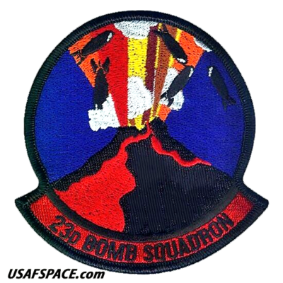 USAF 23RD BOMB SQ - B-52 - ACC -Minot AFB, ND- ORIGINAL - AIR
