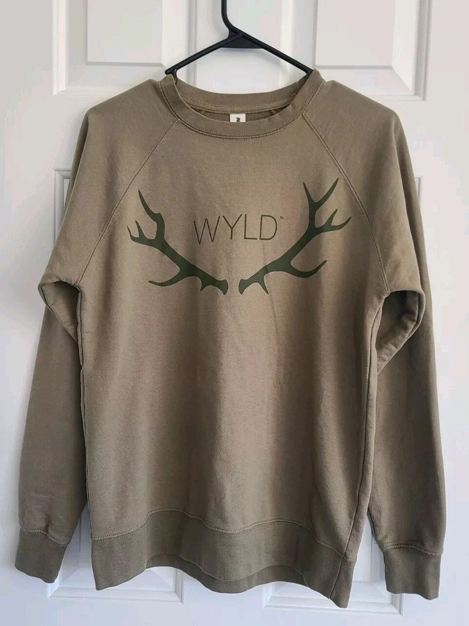 WYLD Hunting Outdoor Olive Green Sweatshirt - Adult Small Long Sleeve Sweatshirt
