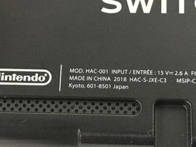 Nintendo Switch Red Blue Console HAC-001 w/ Joy Con + Dock + Charger +HDMI+BOX