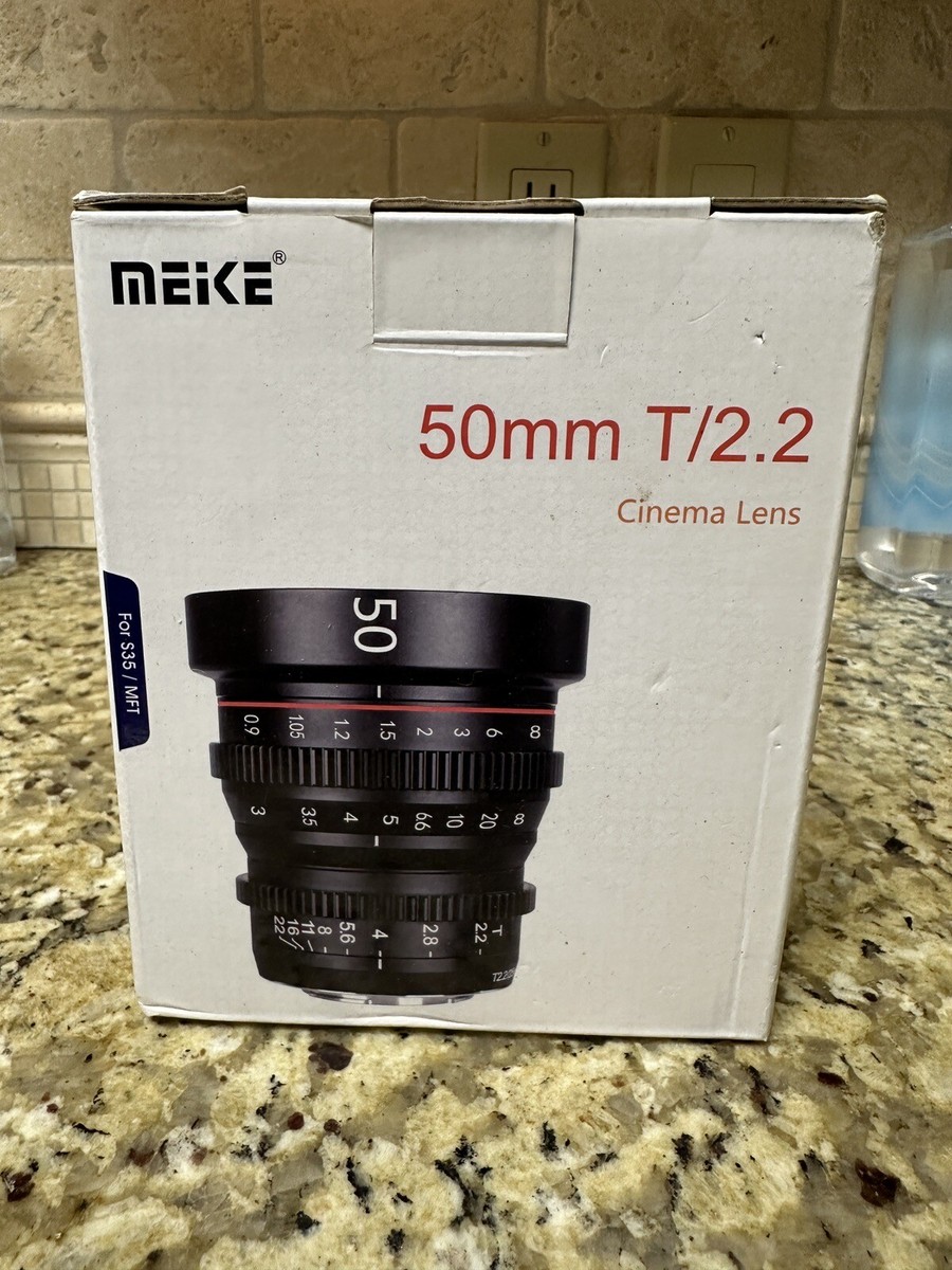MEIKE MK-50mm T2.2 シネレンズ For fujiX-mount Meike 50 mm T 2.2