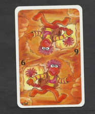 1984 German FRAGGLE ROCK #6 GOBO Card EX+