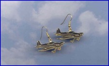 RV-6 EAA Earrings Aircraft Airplane 99's Aviatrix Made in the USA