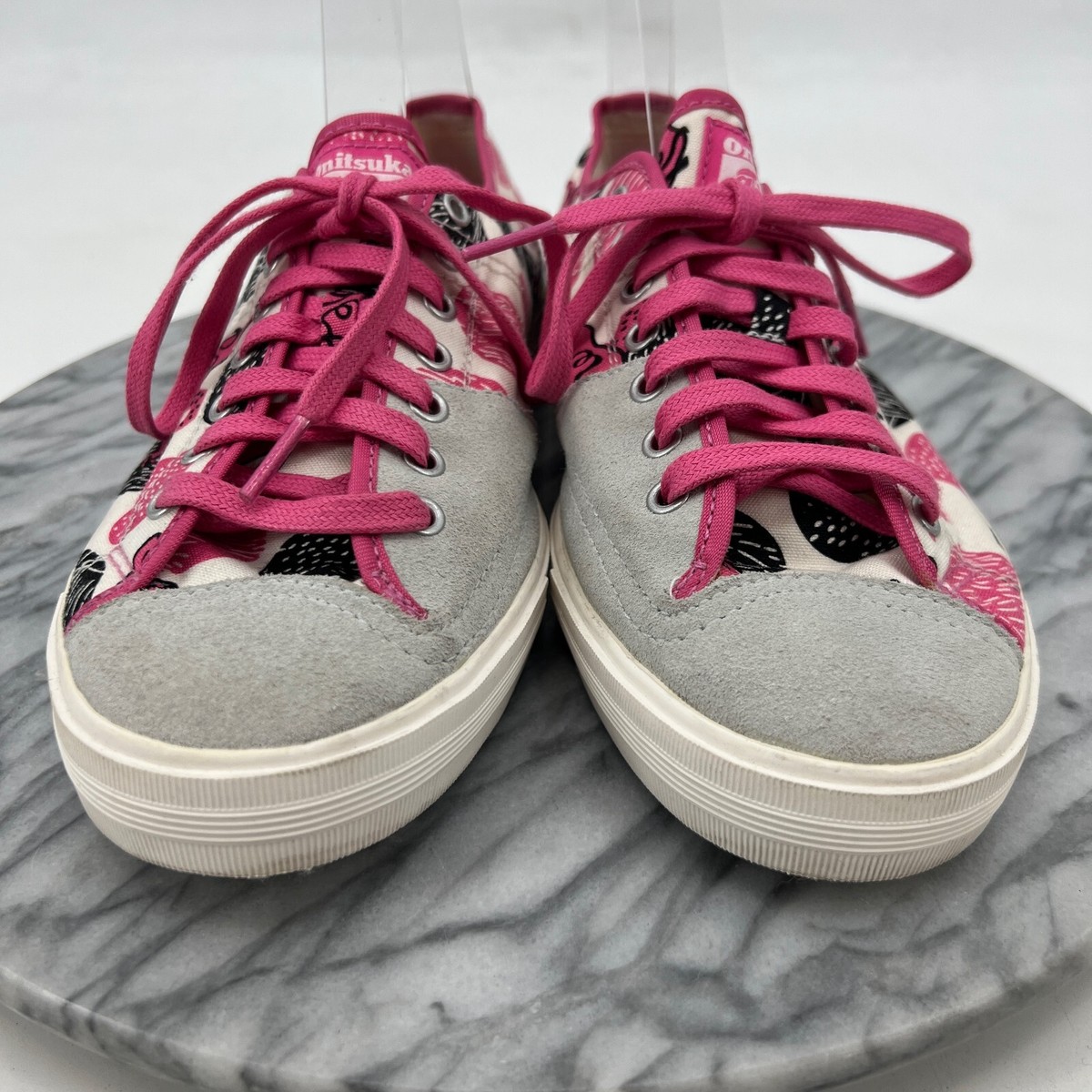 Onitsuka Tiger x Makumo Shoes Womens 8.5 Momoiro White Pink