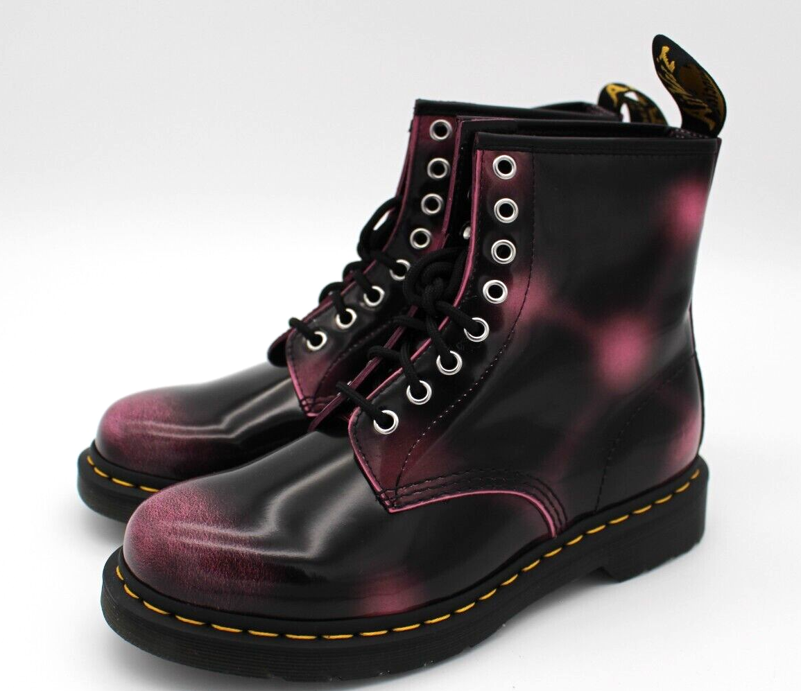 Martens 1460 Eye Boot Womens Pink Arcadia Doc Martens