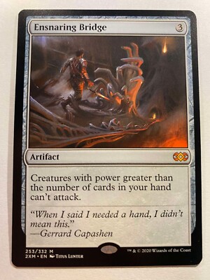 Magic the Gathering MTG Ensnaring Bridge Double Masters Near Mint