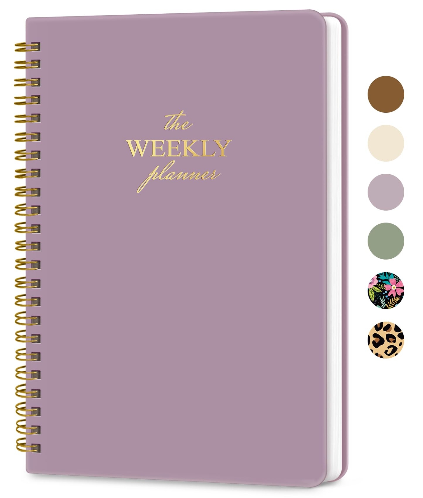 Undated Weekly Planner Weekly To Do List Notebook with Goal & Habit Tracker O...