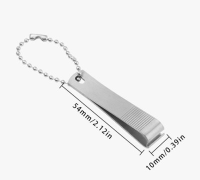 *** EDELSTAHL ANGELSCHNUR ZANGE/SCHERE MIT PERLENKETTE - ANGELWERKZEUG ***