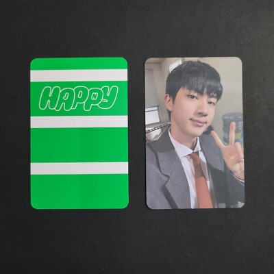 JIN DEBUT EP 'HAPPY' OFFICIAL ALBUM PHOTOCARDS [LUCKY DRAW