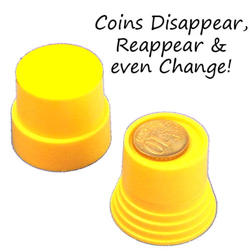 Coin Base - Magical Coin Base - Easy To Do - Make A Coin Vanish Like Magic! - Picture 3 of 4