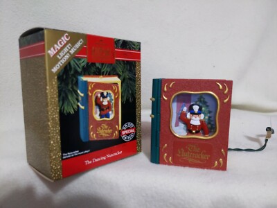 NIB 1992 Hallmark Keepsake Magic Christmas Ornament THE DANCING NUTCRACKER 