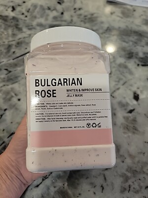 Bulgarian Rose/Jelly Mask/Hydro/Vajacial/PeelOff Facial/Hydrogel/Pro Size 23oz