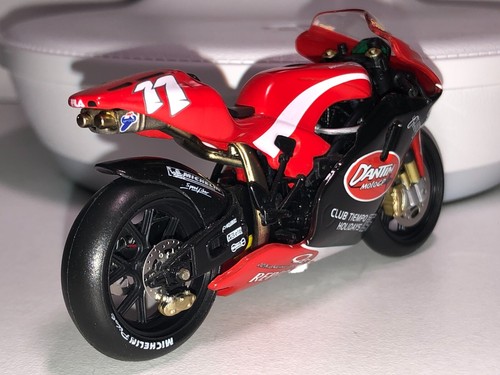 359- DUCATI #11 Dantin Repsol die-cast 1:24 sport bike moto gp motocicleta 1/24 - Imagen 2 de 2