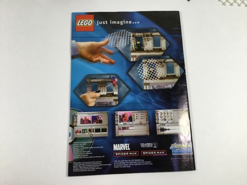 LEGO Spider-Man 1376 Spider-Man Action studio Complete W/ Manual No Box or Gear - 第 3/12 張圖片