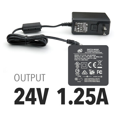 Plustek Power Adapter 24V 1.25A for PS3140U , PS3180U , PS456U - 27-K16-0036A120