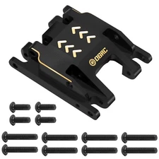 OGRC 60g Brass Skid Plate RC Transmission Mount Center Gearbox Base for TRX4M