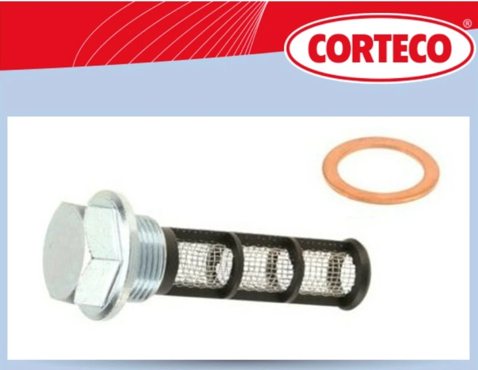 Smart Fortwo Oil Drain Plug Screw Replacement + Crush Washer - Image 2 of 2