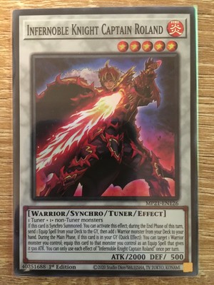 Yugioh |MP21-EN126 - Infernoble Knight Captain Roland - Super Rare ...