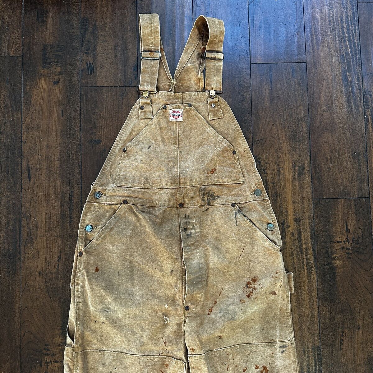 Carhartt VTG 1950s Overalls Heart Logo Tag Sanforized Union Carhartt VTG 1950s Overalls Heart Logo Tag Sanforized Union