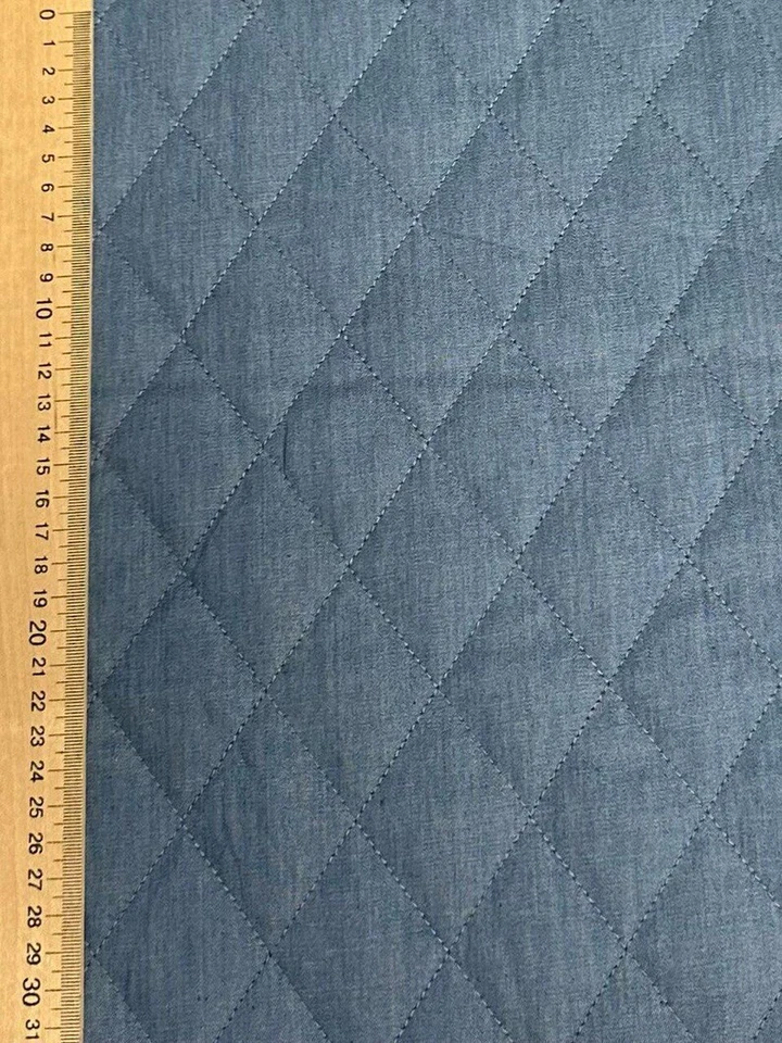 Steppstoff Baumwolle Kinderstoff Jeans - Bild 2 von 3