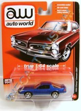 1984 '84 CHEVY CHEVROLET CAMARO Z28 BLUE DELUXE AUTOWORLD AW ROUND 2 DIECAST
