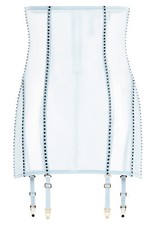 La Perla Frames Skirt Garter belt Color: Blue Size: 36 0020993 - 42